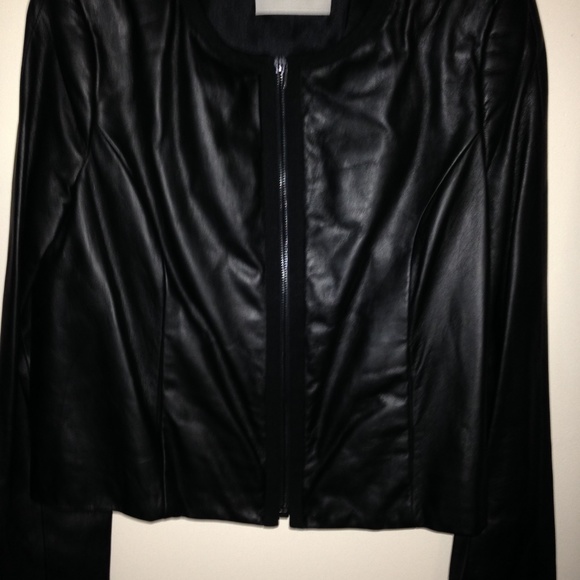 Jason Wu Jackets & Blazers - Jason Wu Black Lambskin Leather Jacket